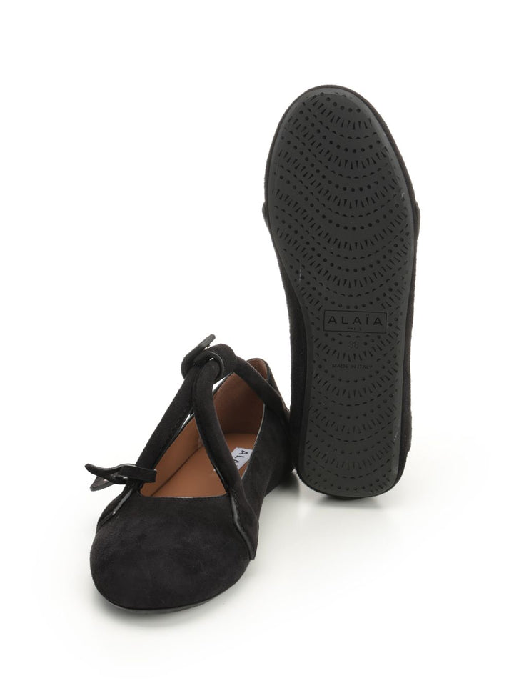 AlaÏA Le Teckel Ballerina Scarpe basse - Black | 1a1b3371745618339ea3f64937b790ca73056a5d