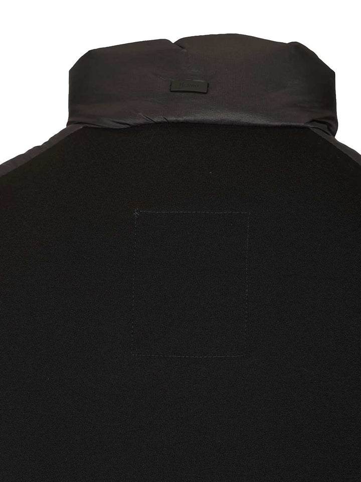 Herno Padded Vest In Tech Nylon Jackets - Black | aa98e1bac65cdffec08f19e0e37a91999501172e