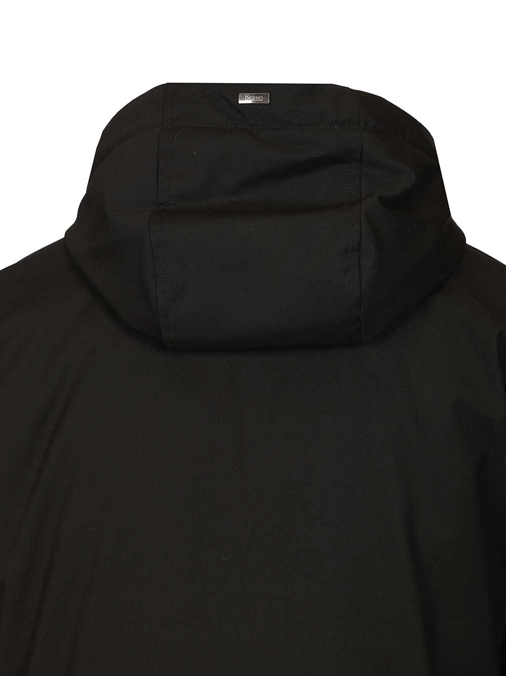 Herno Parka In New Business Technical Fabric And Ultralight Nylon Jackets - Black | a6828867098eee12532cf4f0a3403cce8fc5e48b