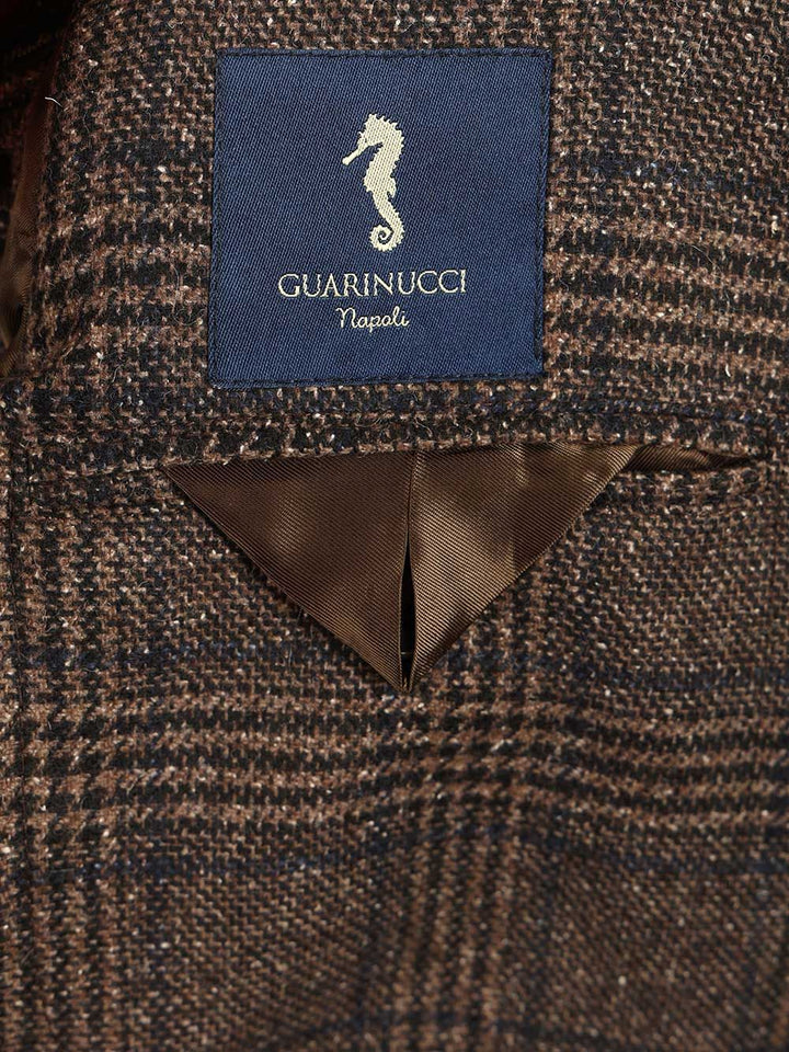 Guarinucci Prince Of Wales Blazer Jackets - Brown | 326615f8b3e0e8c0de26bc22fba7ae2a346895d9