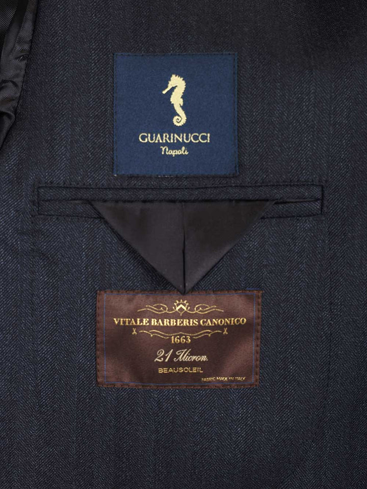 Guarinucci 12 Micron Wool Dress Jackets - Blue | 2b39f5052be56dee9a61706568e9d7a53f476ee1