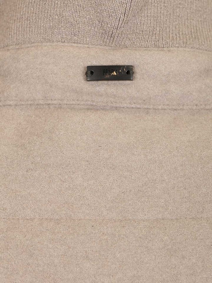 Fedeli Quilted Vest Knitwear - Beige | a281a27585fd97c4849cdc89160b91faa8a6982c