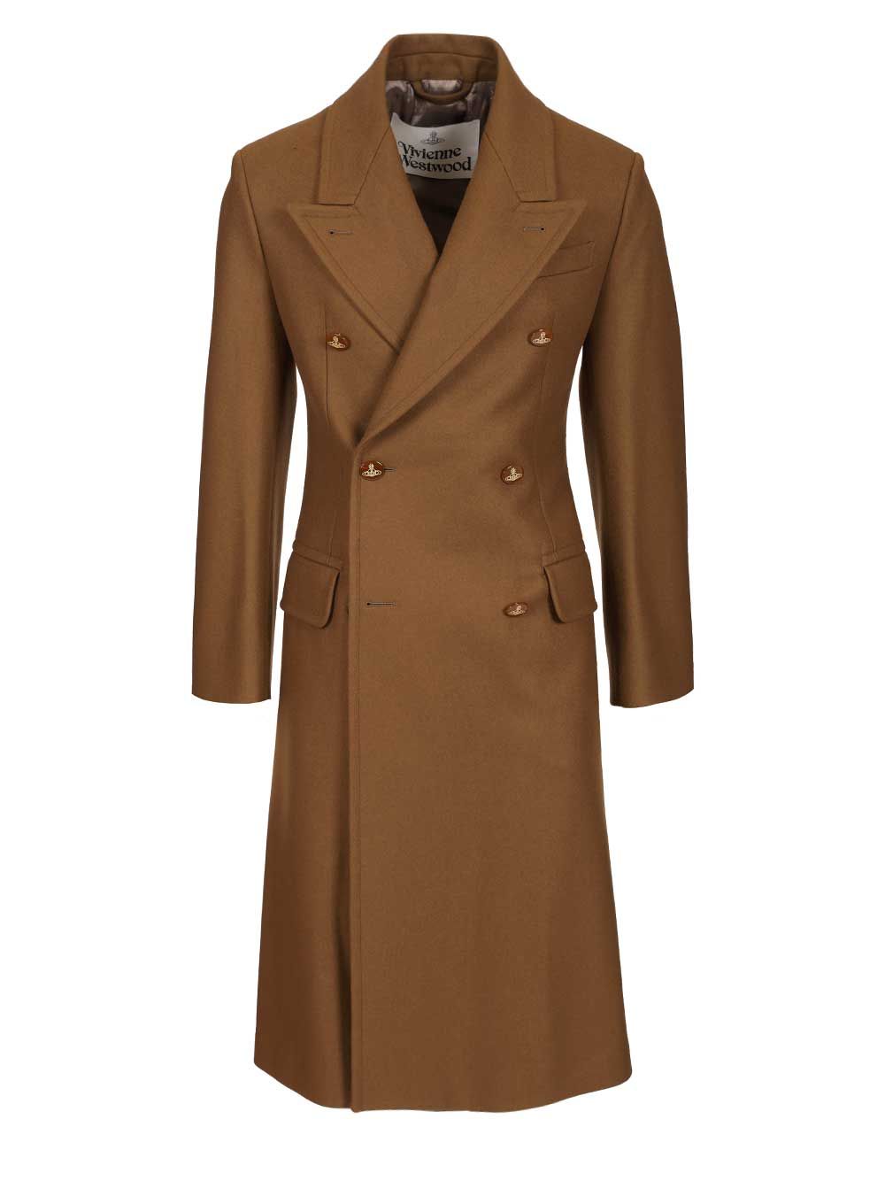 Vivienne Westwood Winston Coat Coats - Brown | b8f10bdea47be97414bbaef59c2ff87cfae7633f