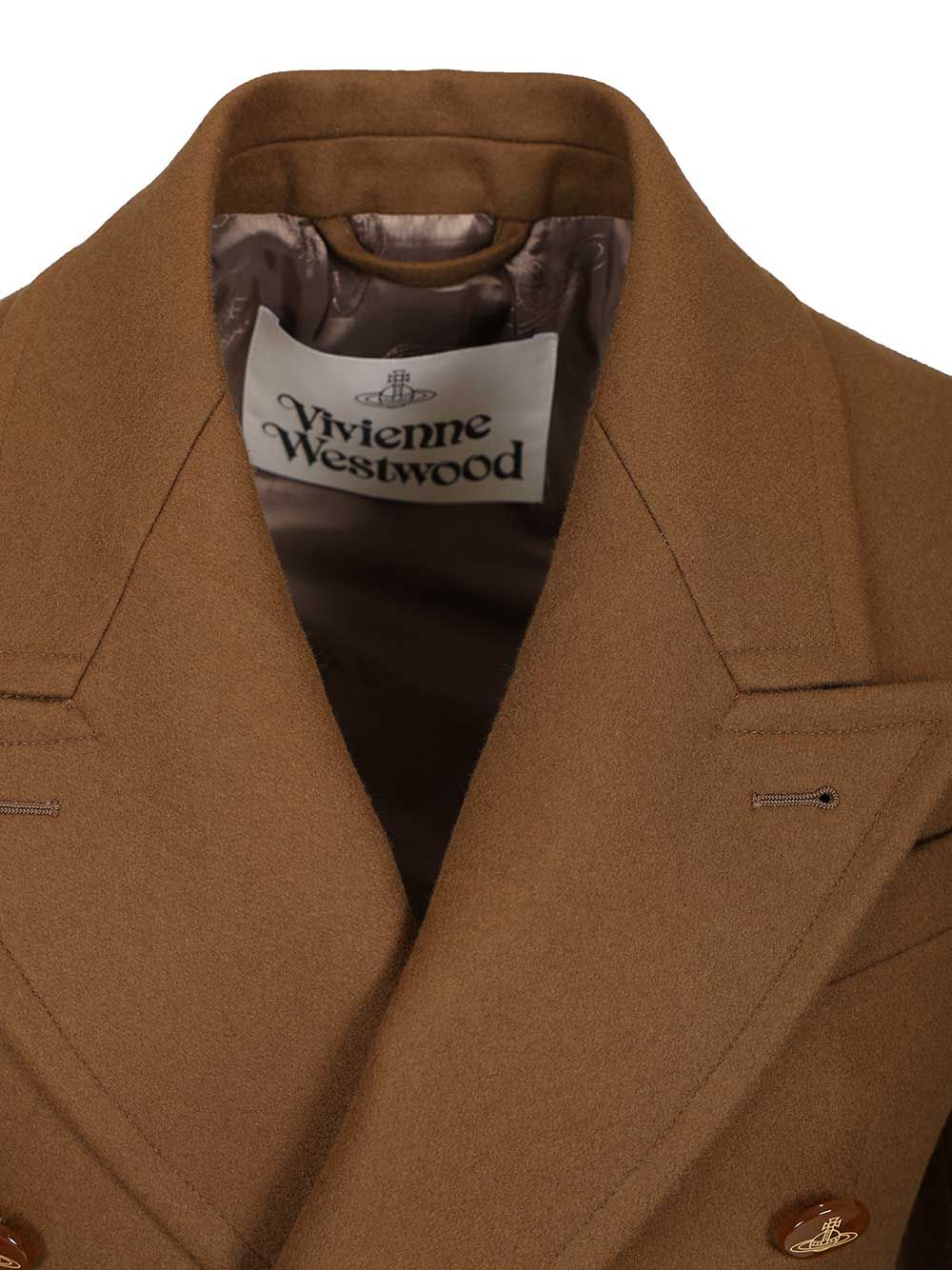 Vivienne Westwood Winston Coat Coats - Brown | 2565f51941b96bc14a3b75daf3bfb1df494dfab2