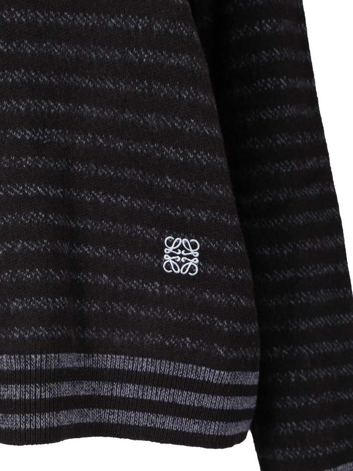Loewe Wool Sweater Knitwear - Blue | 13b3f68fe57f8ad5299ba82b0712004c68b4f497