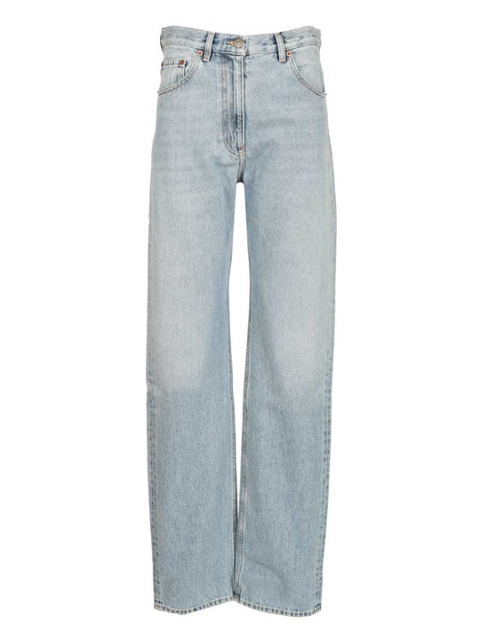 Loose Fit Jeans Light Blue