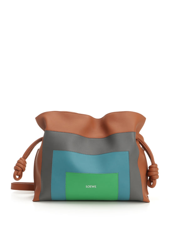 Josef And Anni Albers Medium Flamenco Clutch Bag Shoulder Bags Multicolor