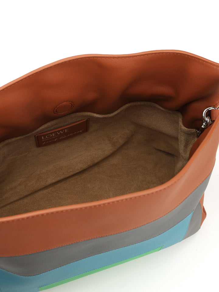 Loewe Josef And Anni Albers Medium Flamenco Clutch Bag Shoulder Bags - Multicolor | 4f660817a86f2887d11131f5c443291b2e728cb3