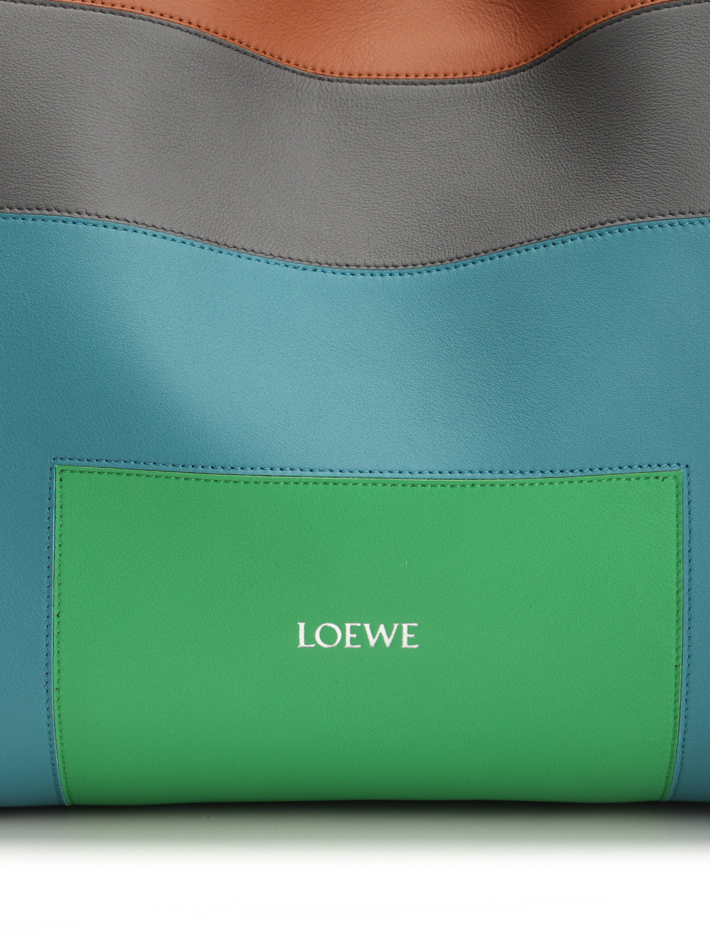 Loewe Josef And Anni Albers Medium Flamenco Clutch Bag Shoulder Bags - Multicolor | bb99d8c439368541260d3b8b95b975c649f4ad0f