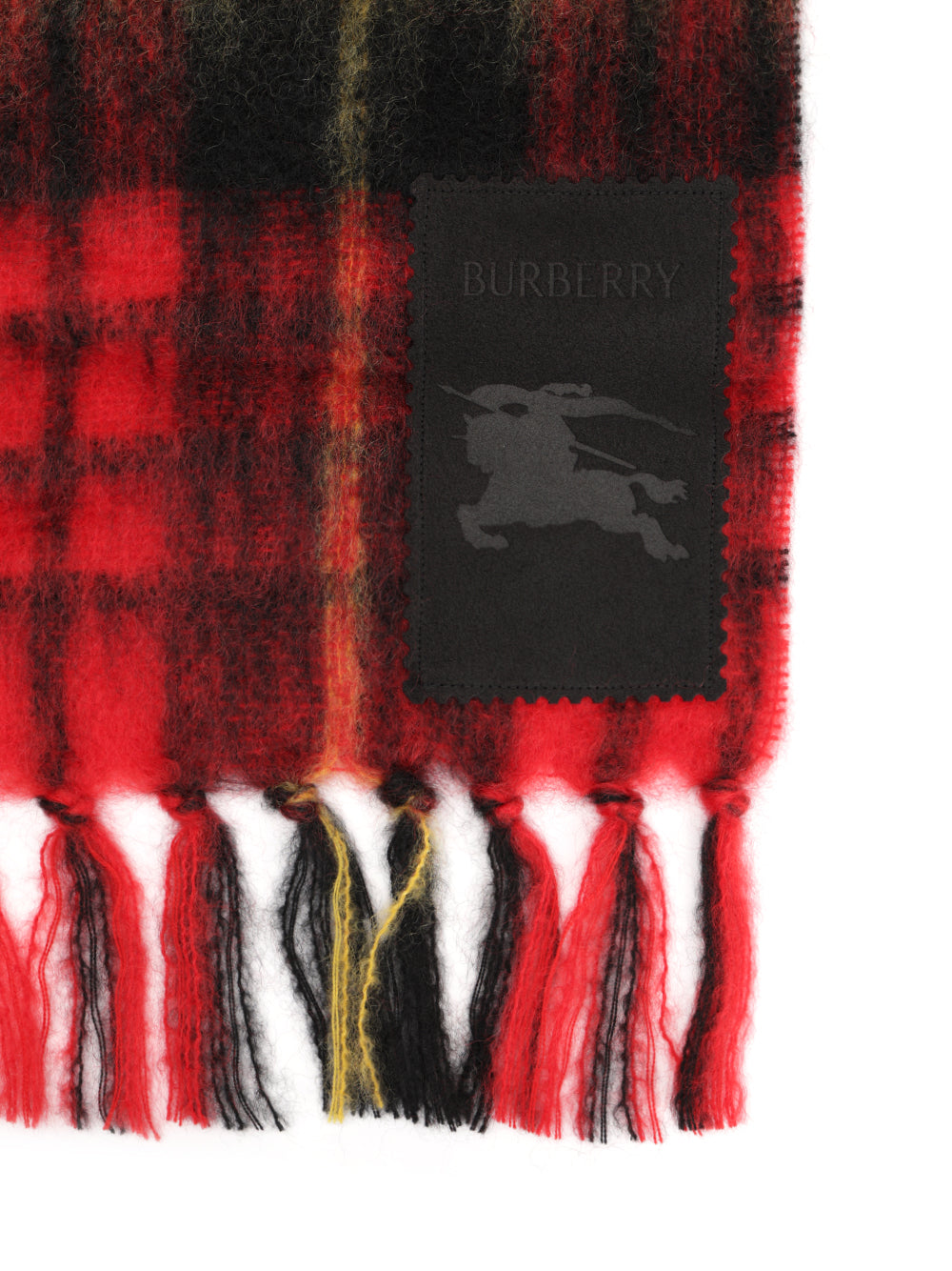Burberry Check Wool And Mohair Scarf Scarves And Foulards - Red | 552d27b493d8d05cac42683fd18f2ffec8d0c77c