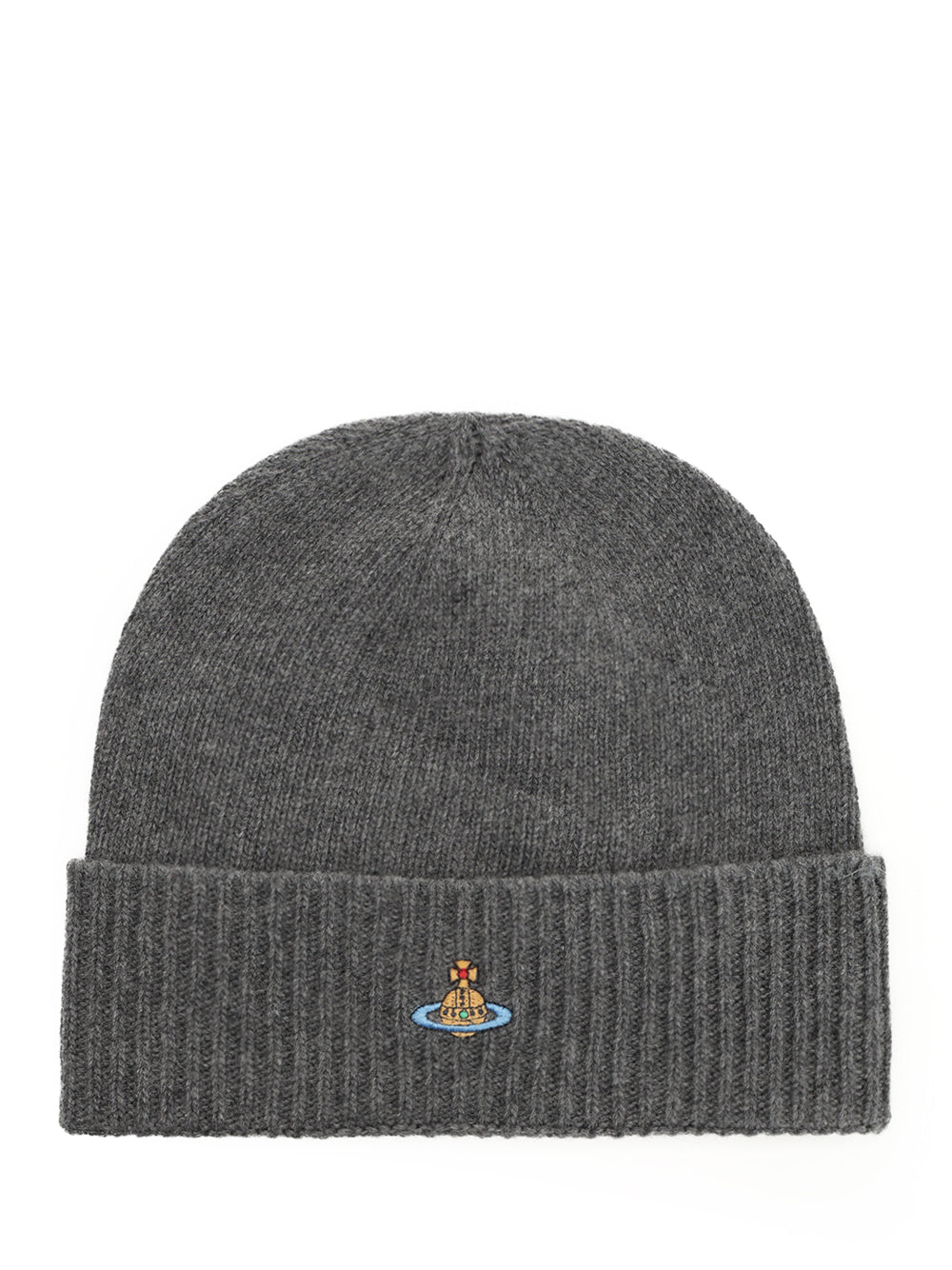 Vivienne Westwood Cashmere Beanie Classic Hats - Grey | fc883081dba45b1f06a88d6bfcba55f51dc4c533