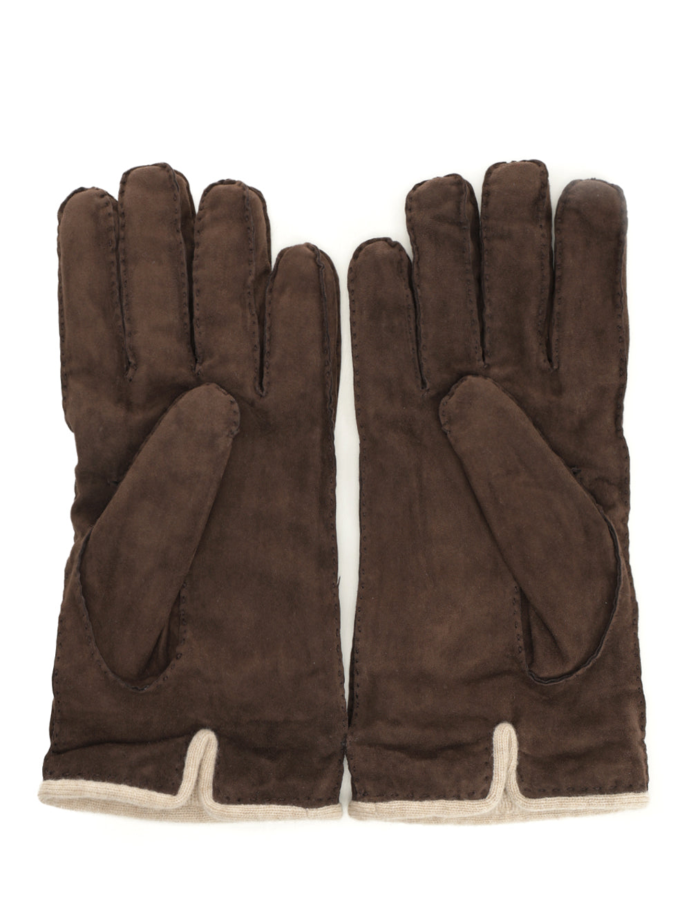 Fedeli Suede Gloves - Brown | 3e1c3772e6ffa49e0a520ac77023e74280b1d755