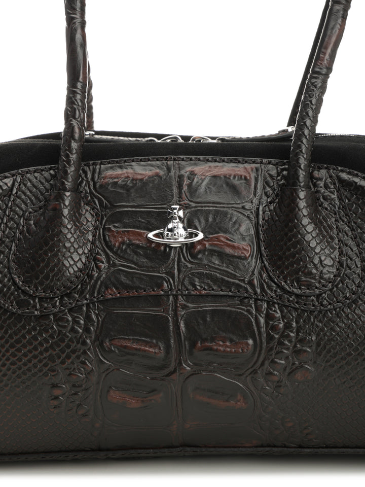Vivienne Westwood Small Shirley Bag Shoulder Bags - Black | a67efab5d4bb7f0da214a892fc1b6b72d0e681ed