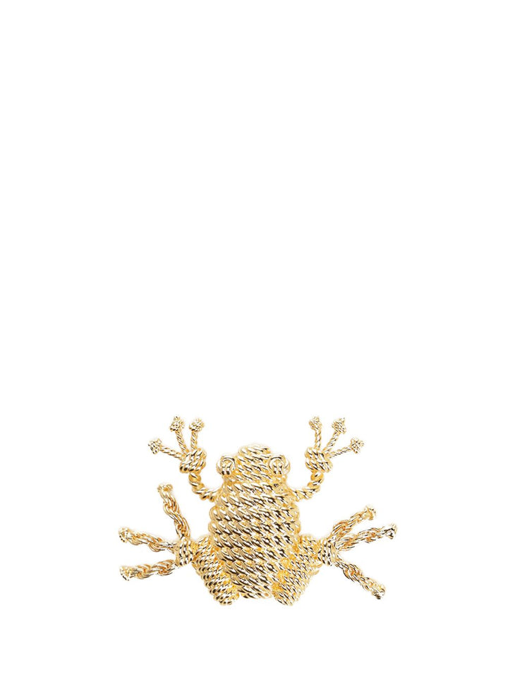 Loewe Frog Pin Jewelry - Gold | 460ad4ad725ab2c7cab2a68dc11b5bd3aa9eee04