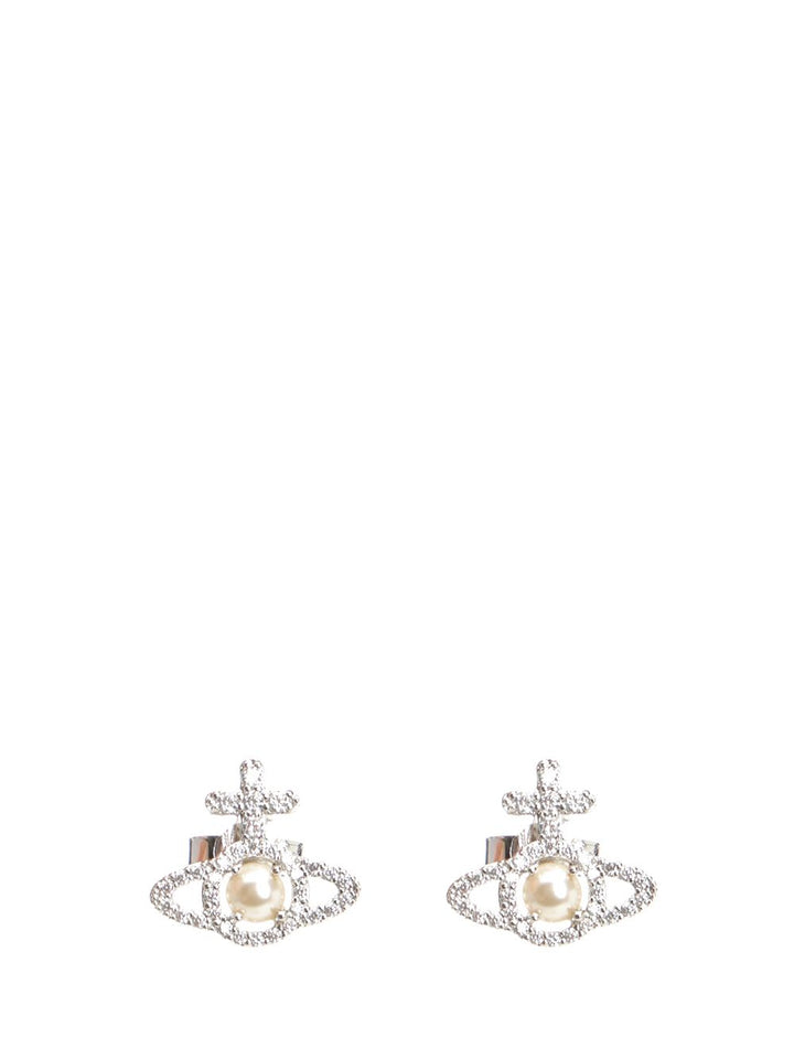 Vivienne Westwood Olympia Pearl Earrings Jewelry - Silver | bacb9b5c29c48041447f02bbdbb22b4e03c606d2