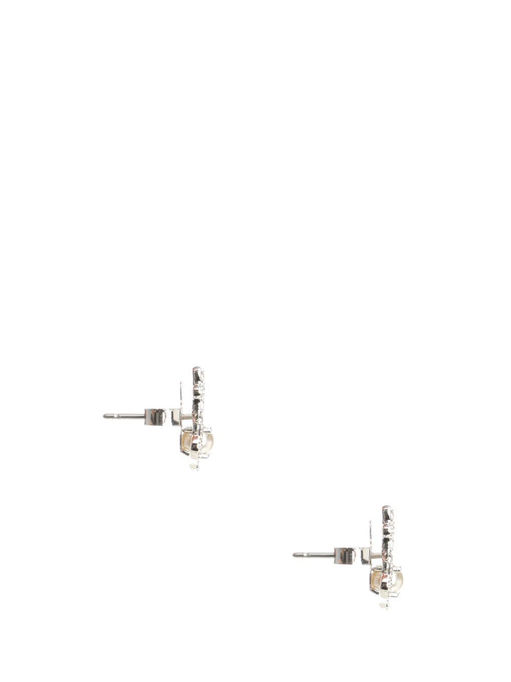 Vivienne Westwood Olympia Pearl Earrings Jewelry - Silver | 8e2e768fc667661806b2f88bcb0fbf9212743441