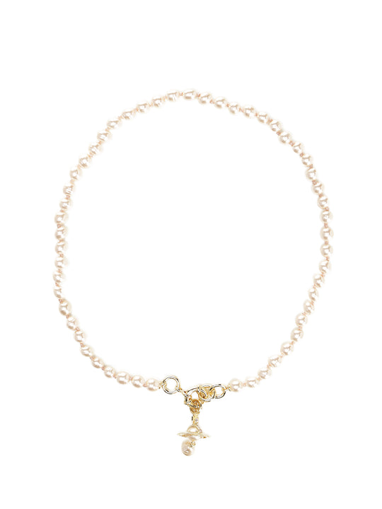 Aleksa Pearl Necklace Jewelry Gold