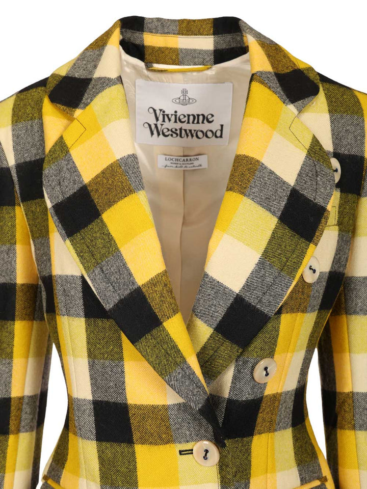 Vivienne Westwood Georgia Blazer Jackets - Yellow | e53f5730890b4039ab9e59666dd9b8f30be1afee