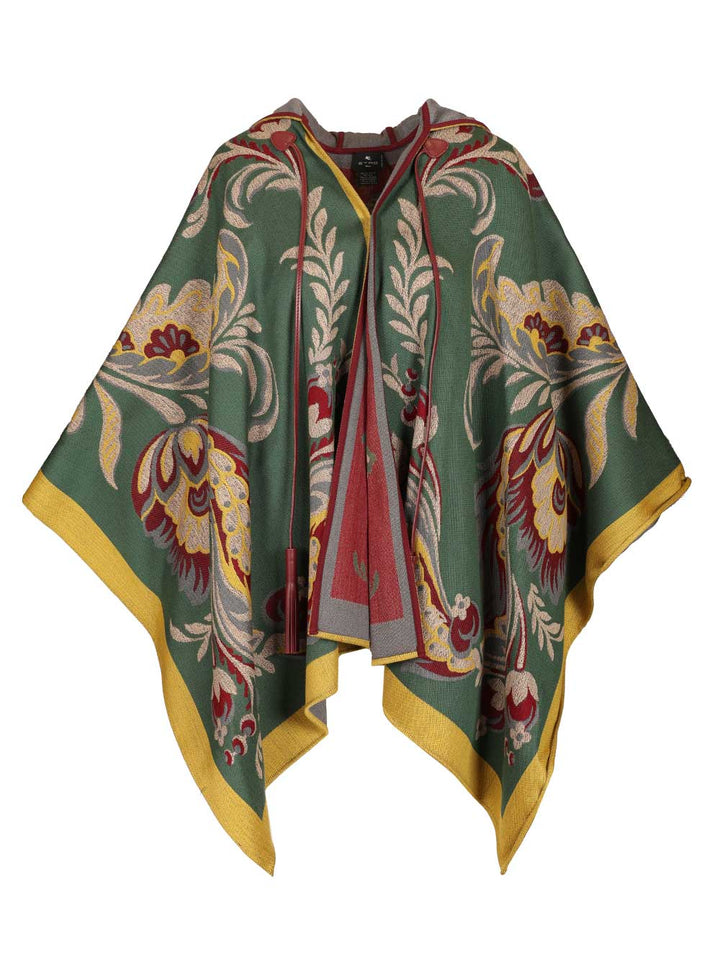 Etro Paisley Patterned Hooded Cape Scarves And Foulards - Multicolor | b8d845aec48ccec366fb91aafad8ed3165a26d92