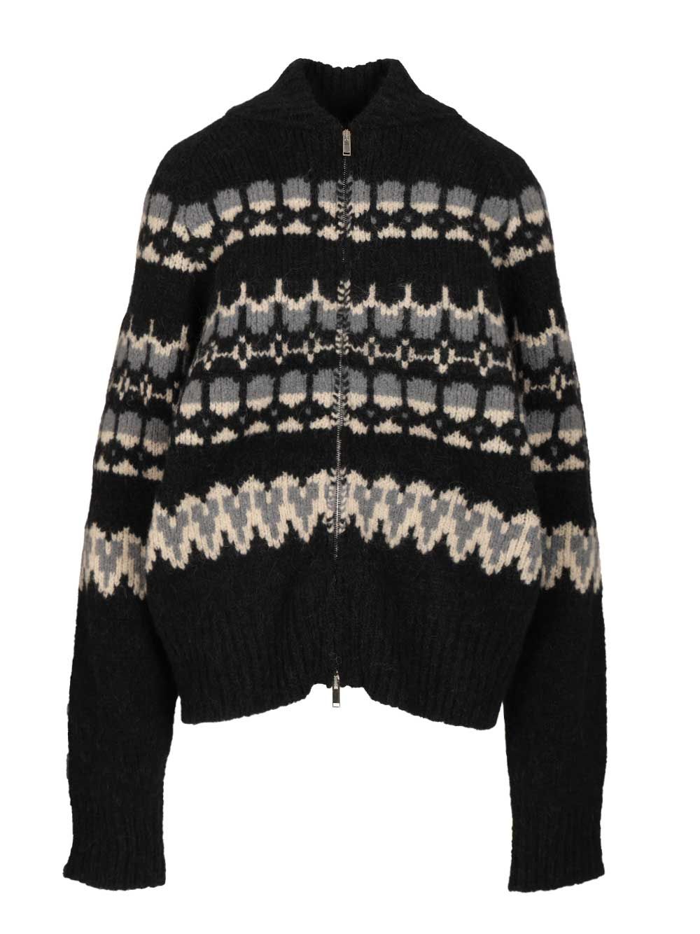 Barena Venezia Anders Caleo Knitwear - Black | 097fe0af326d19c2e9580d84f5f0d907ad803e19