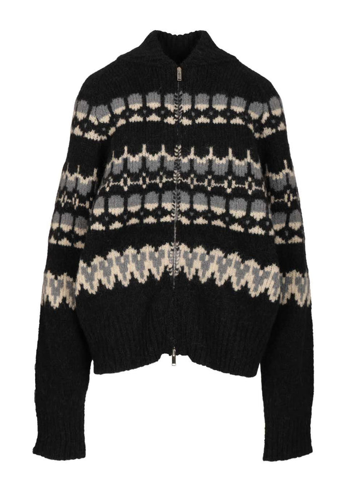 Barena Venezia Anders Caleo Knitwear - Black | 097fe0af326d19c2e9580d84f5f0d907ad803e19