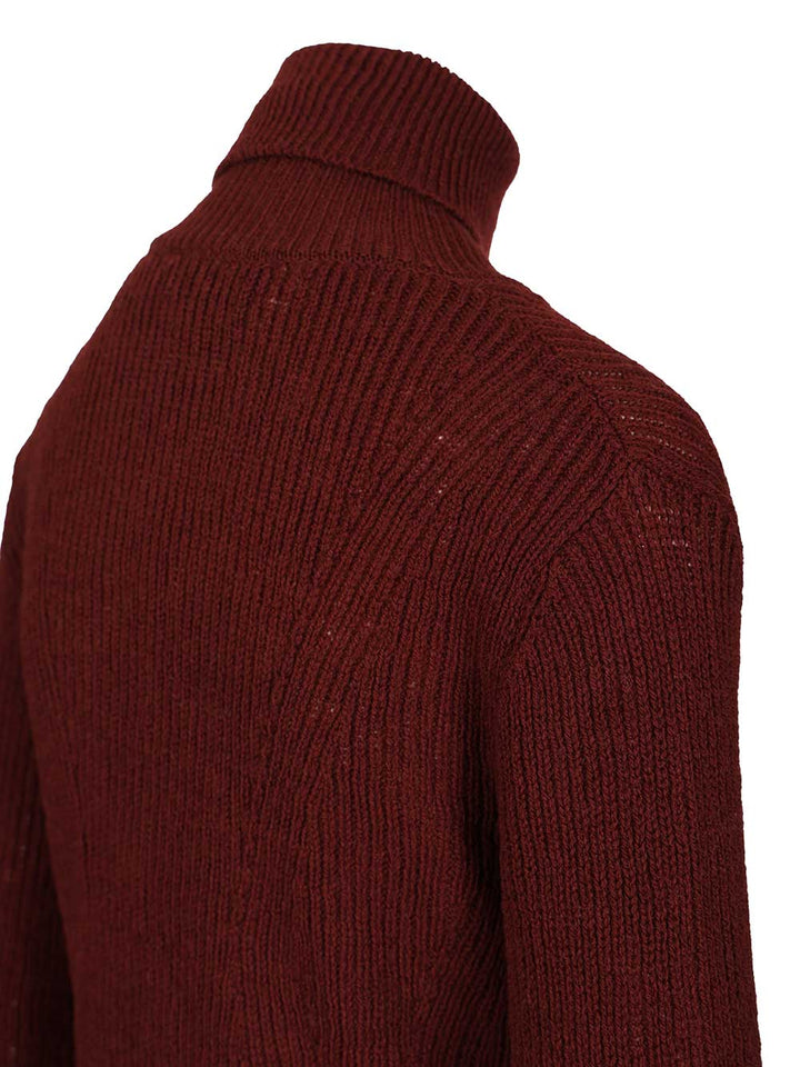 Dries Van Noten Turtleneck Sweater Knitwear - Bordeaux | 8d0dc76c98f8efd98a112b261ed1609e3c899d95
