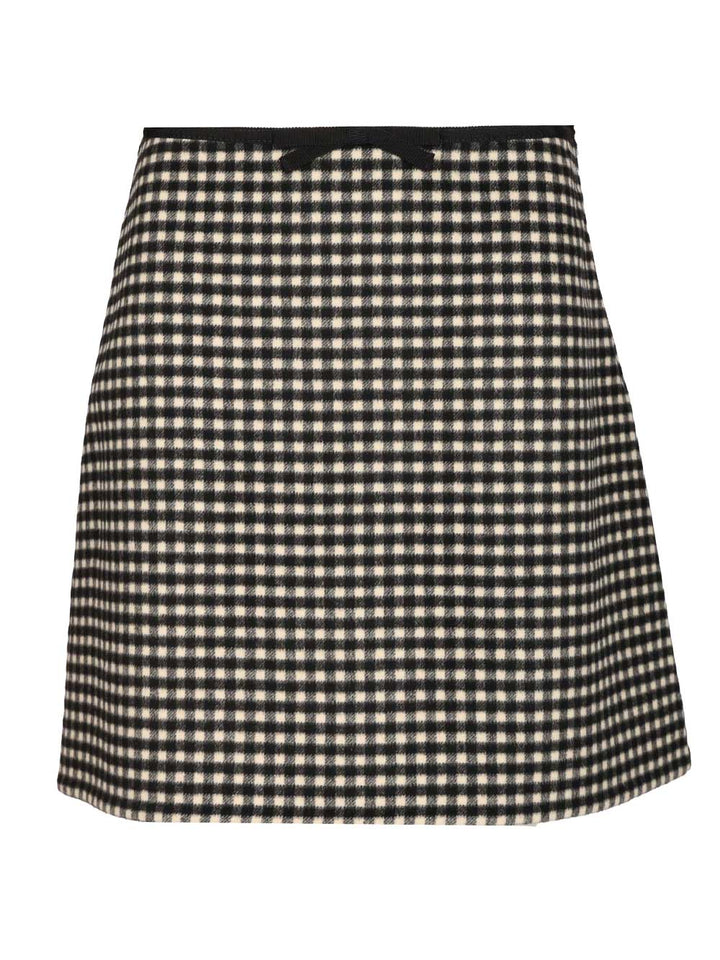 Valentino Garavani Wool And Cashmere Mini Skirt Skirts - Multicolor | 6109ea19c3ff453d39f9d2683df7c1afb4ad8111