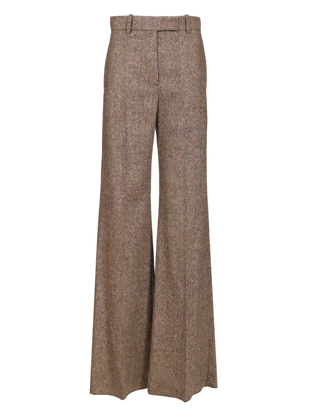 Valentino Garavani Natté Trousers Jeans - Brown | 9d74af156d040a596bce8d6f7e1d16870f56be6a