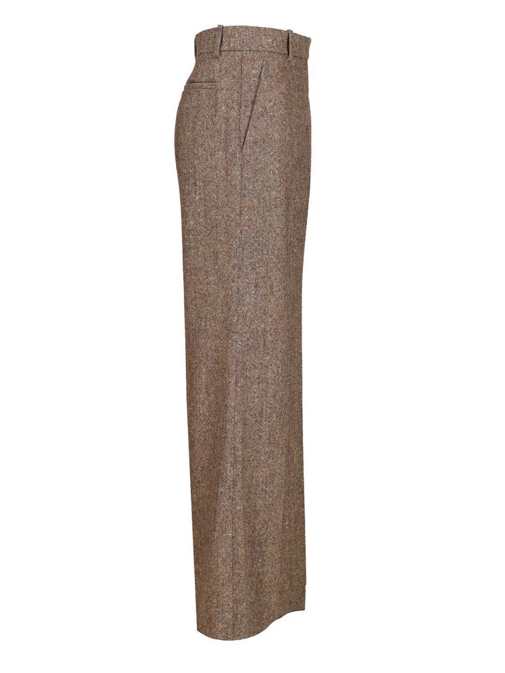 Valentino Garavani Natté Trousers Jeans - Brown | 6b14bd642dd36d05a451db772177a3eb9b7fe275