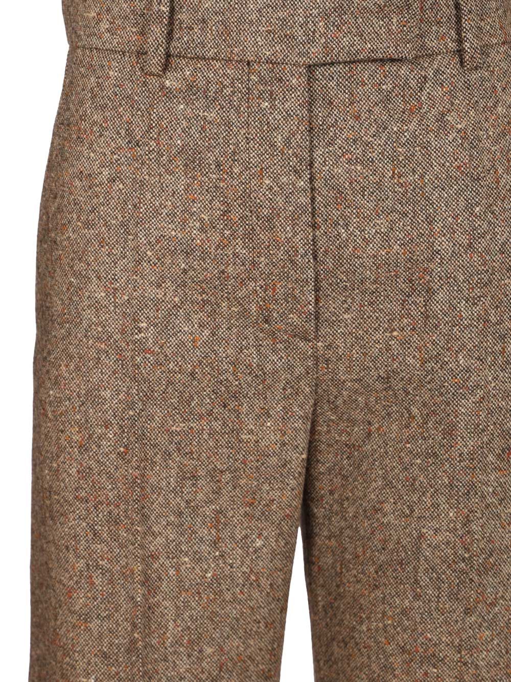 Valentino Garavani Natté Trousers Jeans - Brown | ad2c9d027eaad53ff93ed75dc23c65aadcb65b4c