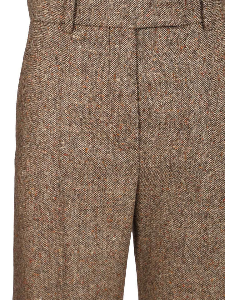 Valentino Garavani Natté Trousers Jeans - Brown | ad2c9d027eaad53ff93ed75dc23c65aadcb65b4c
