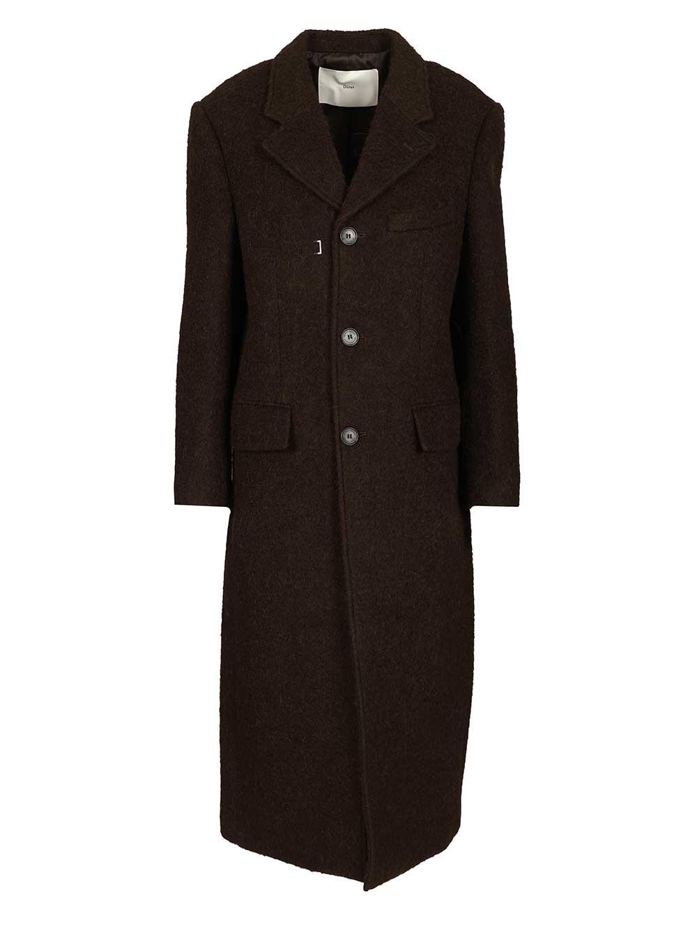 Dunst Structured Coat Coats - Brown | eca3ce3bd03f1fe98440f7622dca4b7407c9aa58