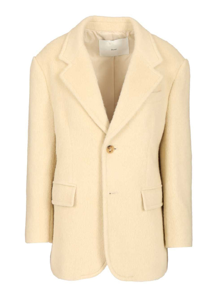 Dunst Wool And Alpaca Blend Blazer Jackets - White | a8d96af0c69123acaeb0e6d411fb6f5966776db3