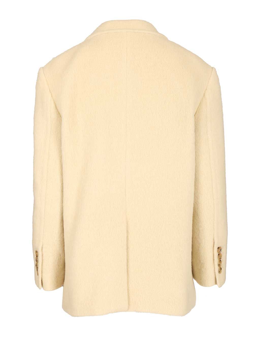 Dunst Wool And Alpaca Blend Blazer Jackets - White | 35d268b30655b2e8156e7d5a2b0f3b156182cb9f