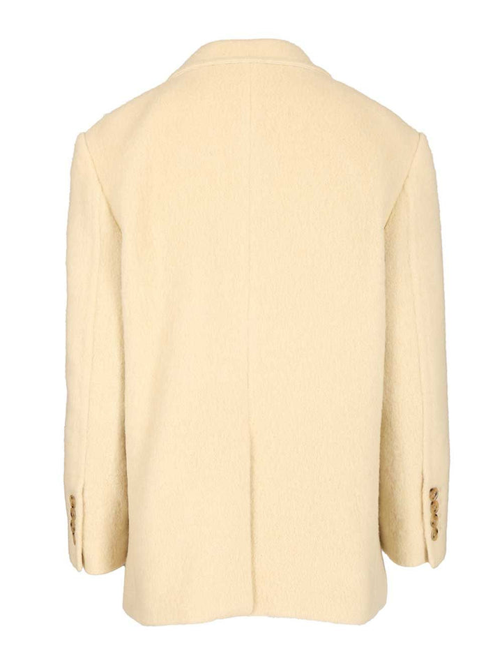 Dunst Wool And Alpaca Blend Blazer Jackets - White | 35d268b30655b2e8156e7d5a2b0f3b156182cb9f