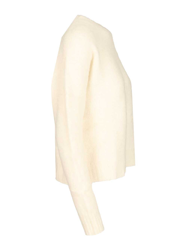 Amish Crewneck Sweater Knitwear - White | 67289ed3501368ce0c94f436aa0aa0c7e7b1a6d3