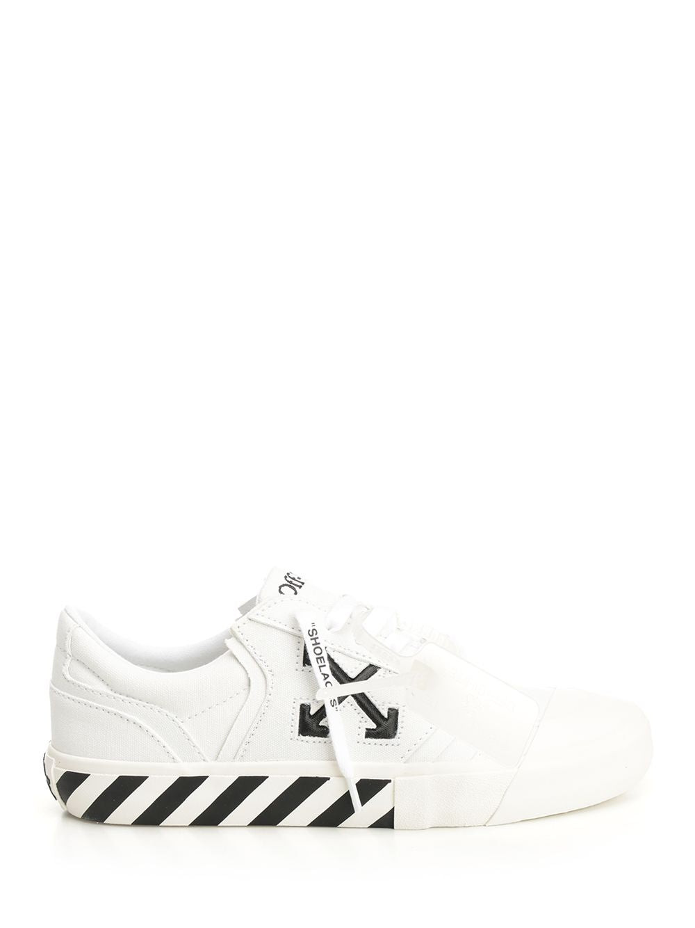 Off-White With Laces And Logo Sneakers - White | 92f0e82dd8549d40c617326c25728831953f55e2