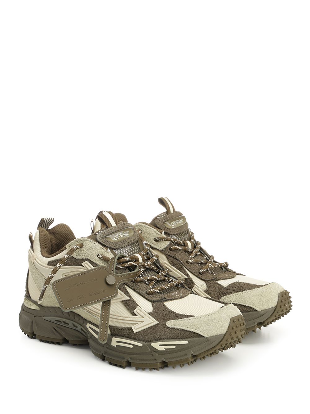 Off-White Off-White Be Right Back Sneakers - Green | 5b32d8e8cda7d1bd4c63d0e0117e0b5283925c86