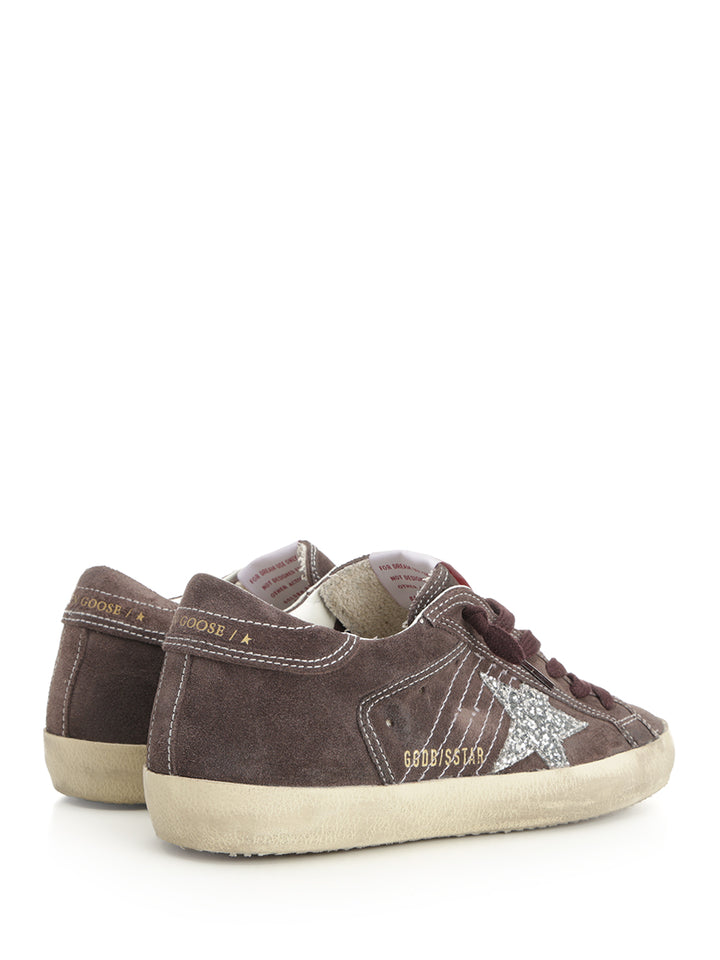 Golden Goose Deluxe Brand Super Star Suede Sneakers - Grey | 1f08e2409d84bd68d59c39ebac3f684a447af7b5