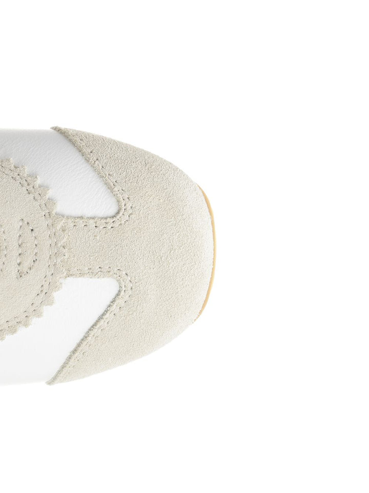 Dries Van Noten Leather And Suede Sneakers - White | 1e7cea5c86902be56de1c5c4822e7d140d628acb