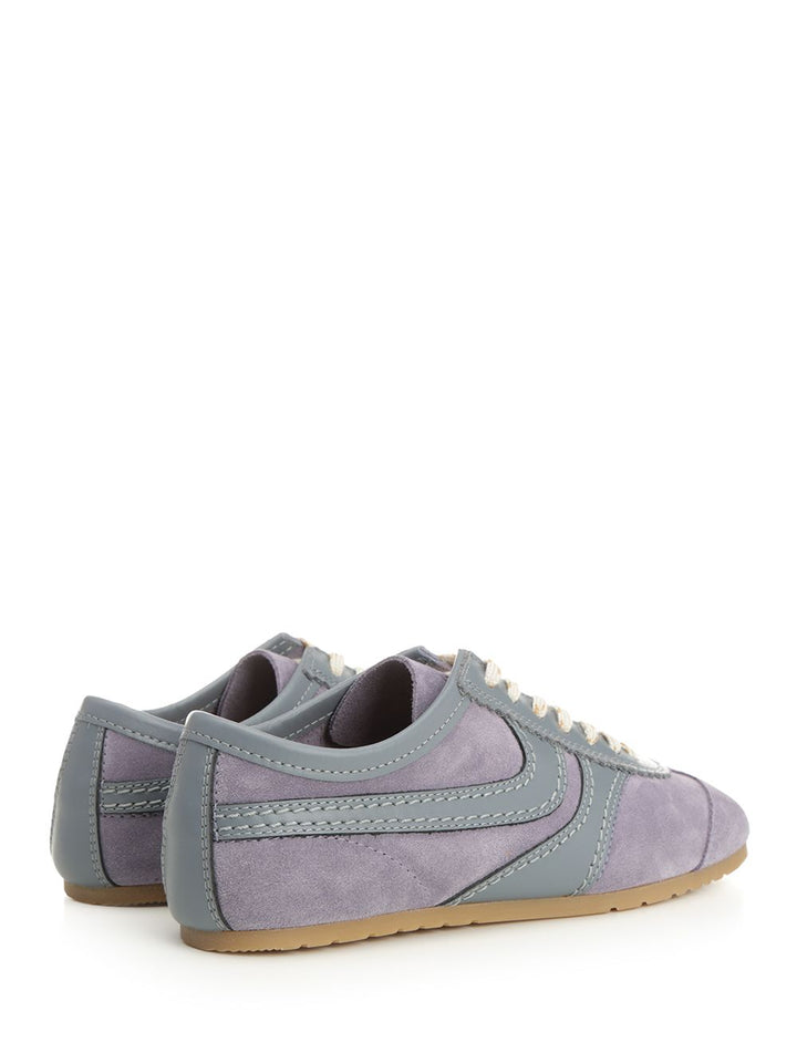 Dries Van Noten Suede Sneaker Sneakers - Violet | c295b93fe1de79a747204cf3682495ee5a96b8e0