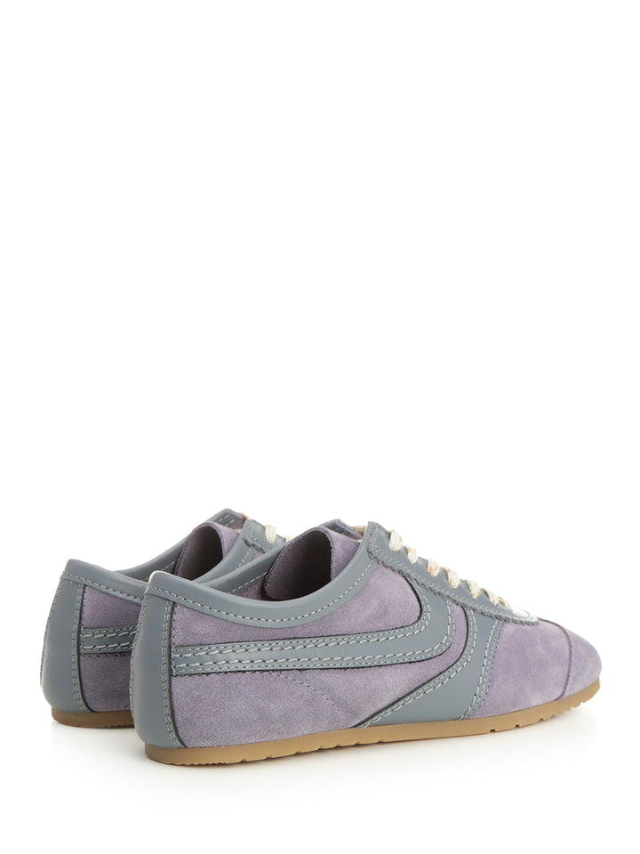 Dries Van Noten Suede Sneaker Sneakers - Violet | e3481e8f0ae95040d5142e235f1ea7a390b27cc6