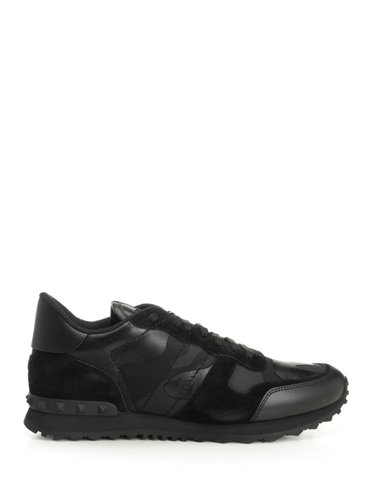 Black Camouflage Rockrunner Sneakers Black