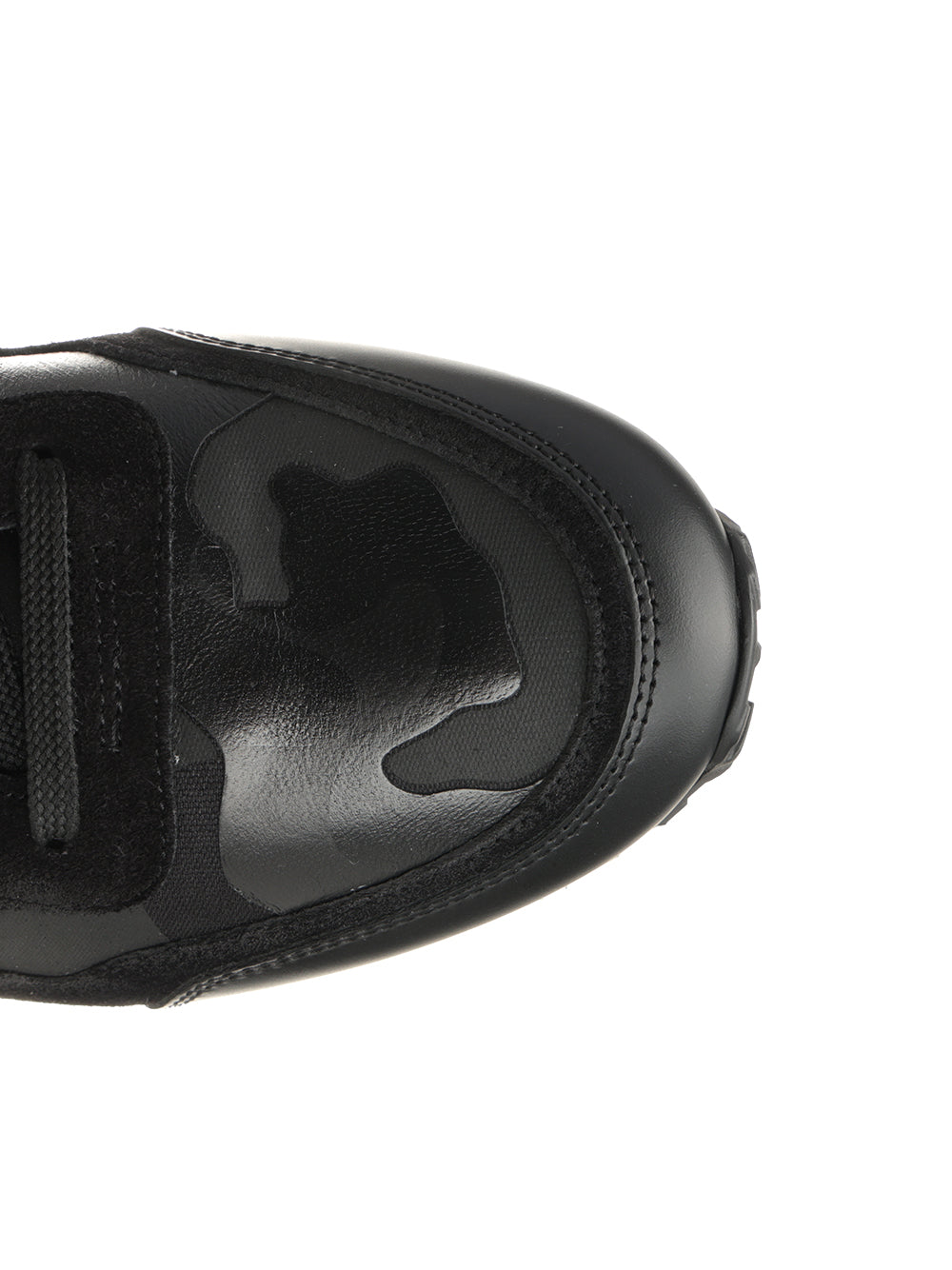 Valentino Garavani Black Camouflage Rockrunner Sneakers - Black | 42bc350924a73ec81762c1b6ecc433469e7b7304