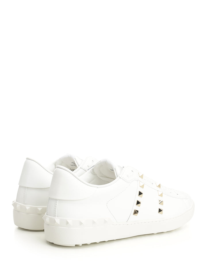 Valentino Garavani Rockstud Untitled Sneaker Sneakers - White | f70d339a37719aeb7eb5fc3c18094221590f54ad