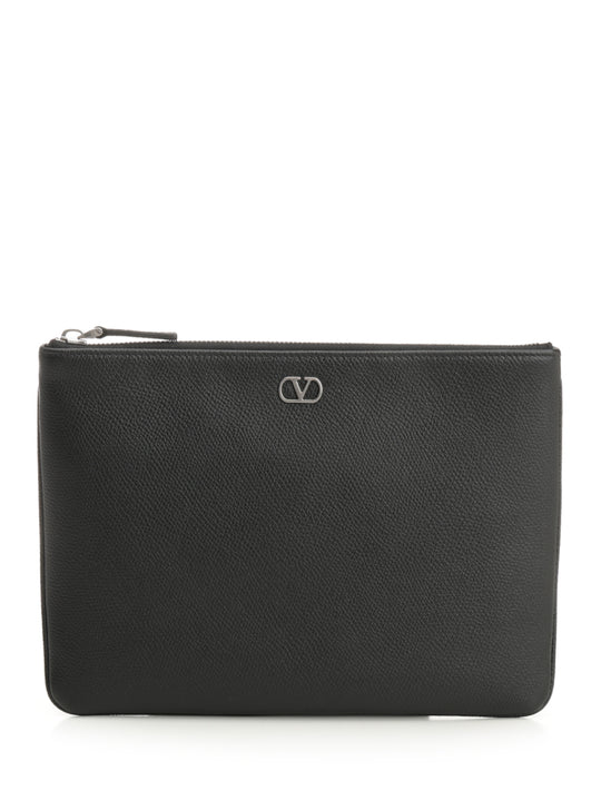 Vlogo Signature Small Leather Goods Black
