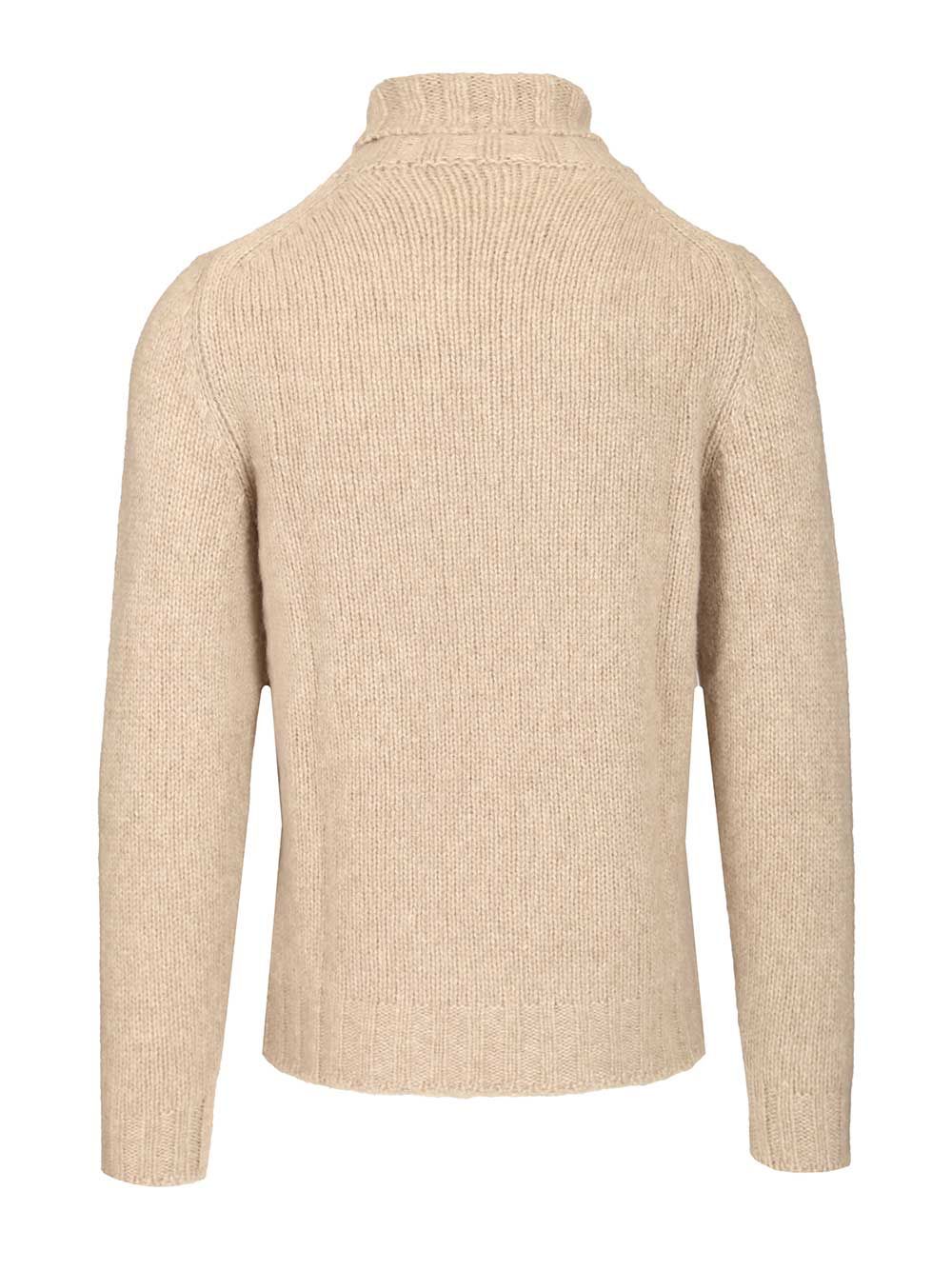 Fedeli Turtleneck Sweater Knitwear - Beige | d88a892d799edec248a653622b2dcd13c3113a04