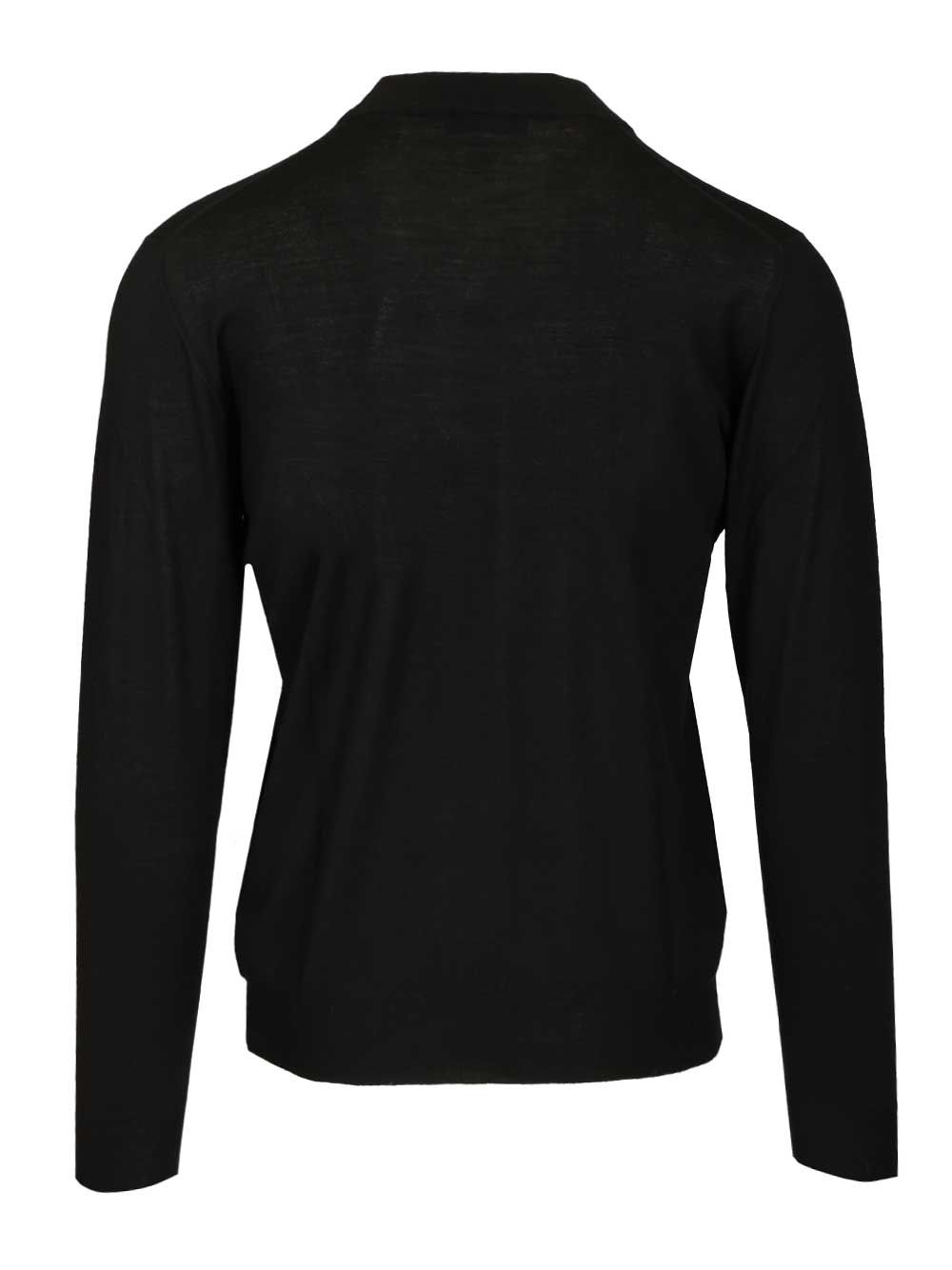 Fedeli Virgin Wool Sweater Knitwear - Black | 5d283c0179381165286a98b290729267f4d2d608