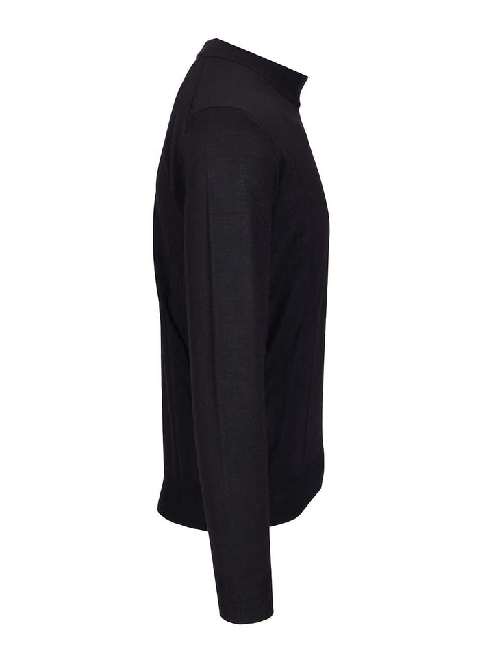 Fedeli Virgin Wool Sweater Knitwear - Blue | 321e66fad195994f47c8e7d6ffd10e628c33df8e