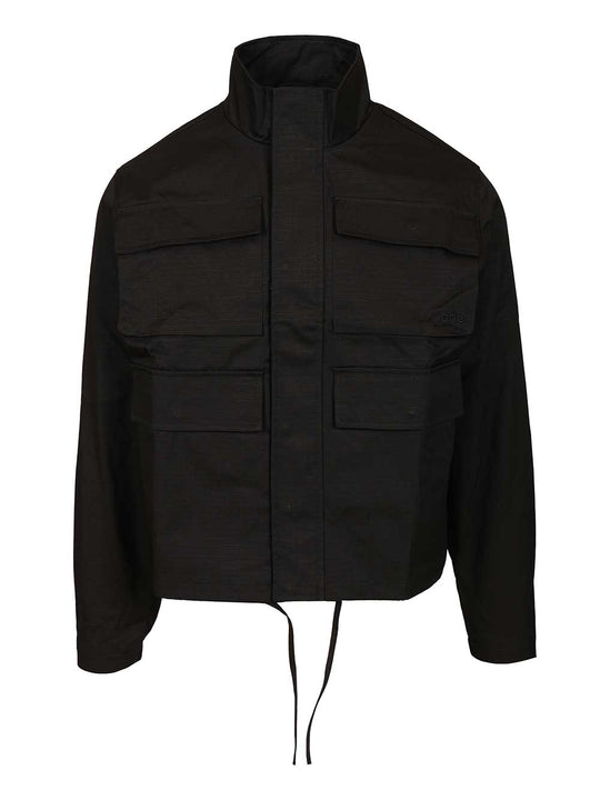 Waxed Ripstop Jacket Jackets Black